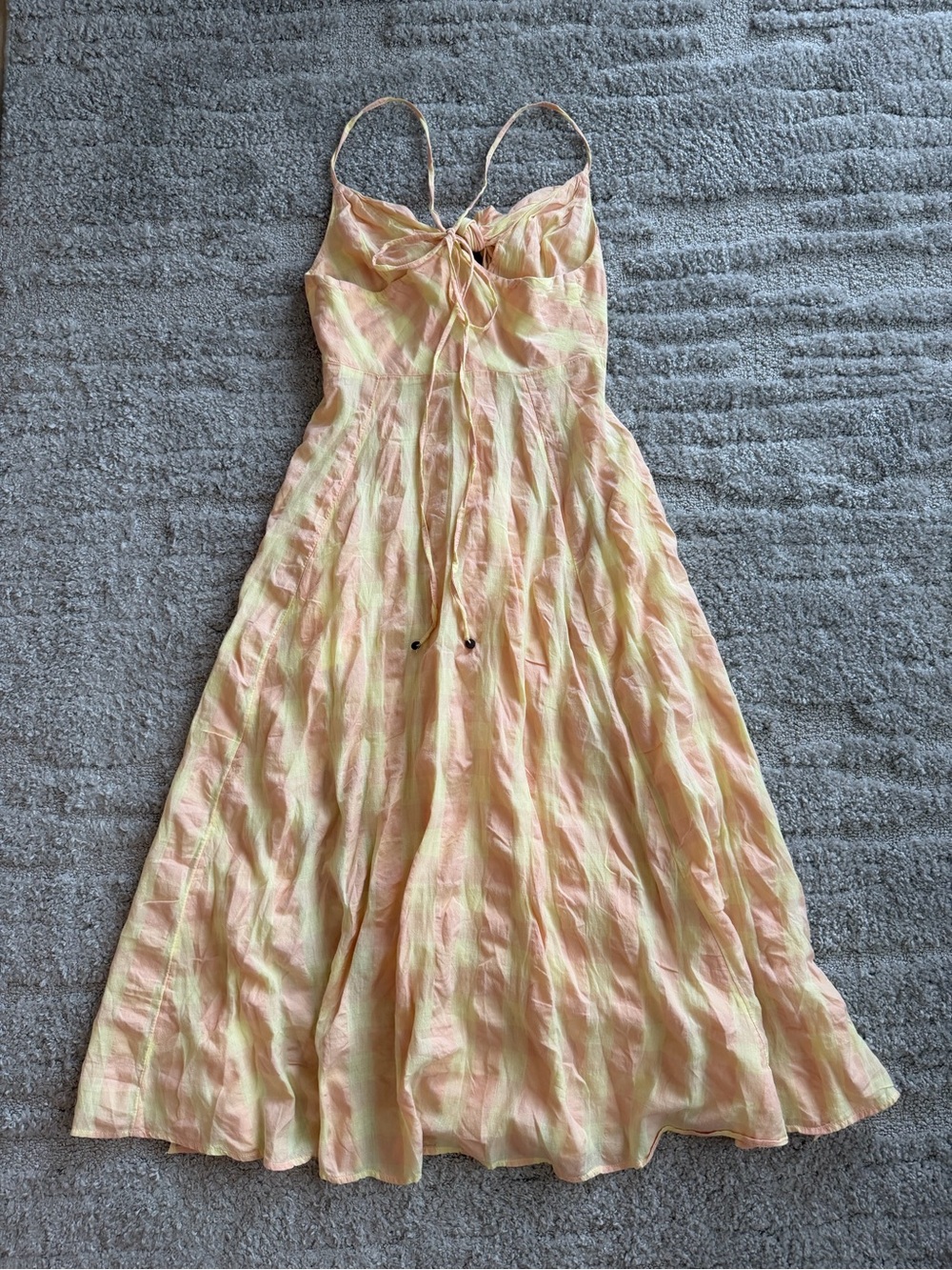 EUC Free People Size Small 100% Cotton Via Midi Dress - Picture 4 of 9